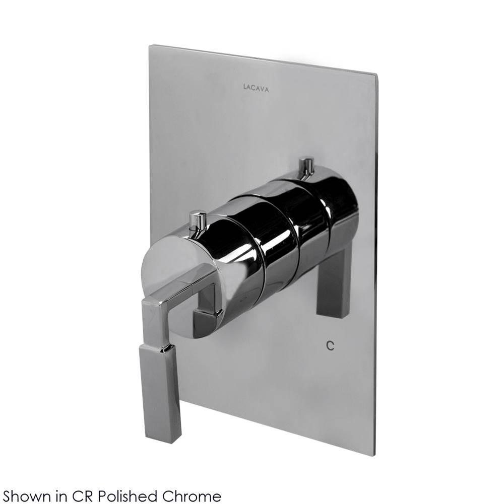 Lacava Thermostatic Valve Trim Shower Faucet Trims item 14TH0.S.S-A-NI