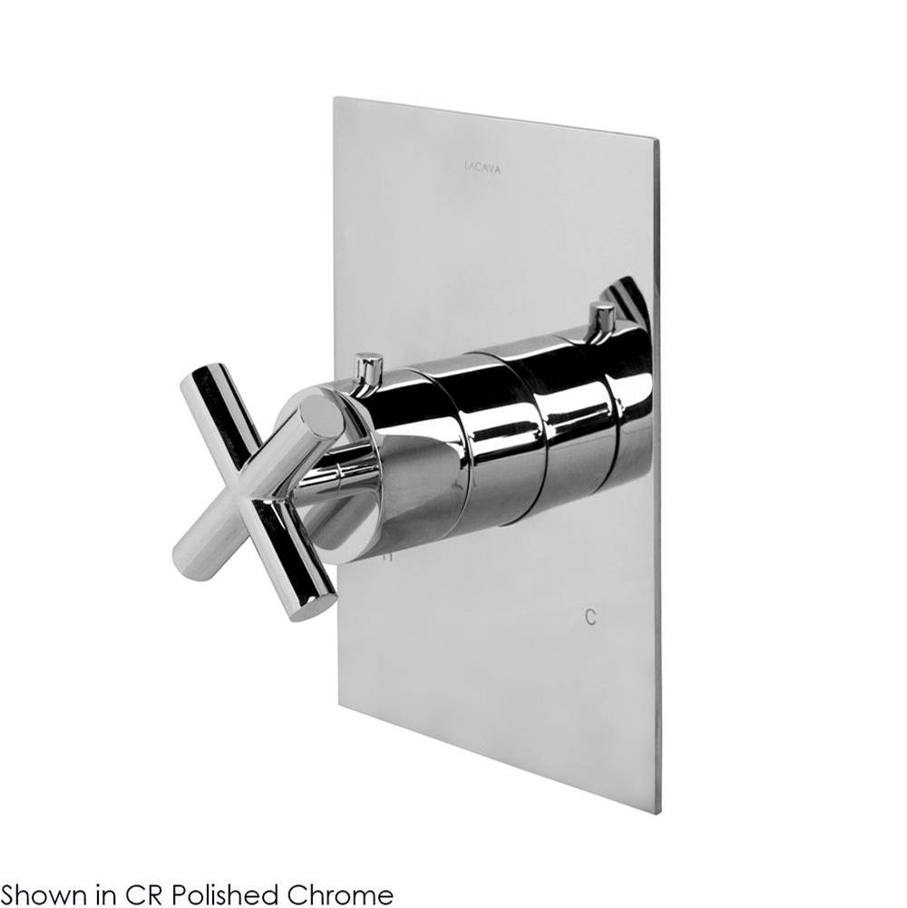 Lacava Thermostatic Valve Trim Shower Faucet Trims item 15TH0.X.S-A-BG