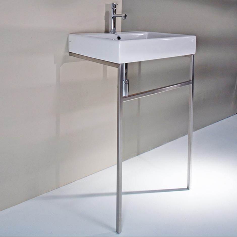 Fixtures, Etc.LacavaOptional solid surface shelf for stainless steel console stand, AQP-BX-22 , 21 1/4''W, 17 5/8''D, 31''H