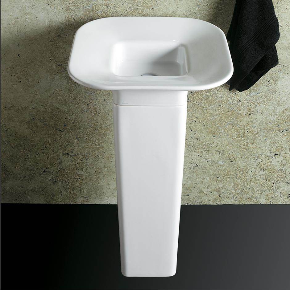 Fixtures, Etc.LacavaPorcelain pedestal for Bathroom Sink #8055, 9'' x 9'', 27 3/8''h