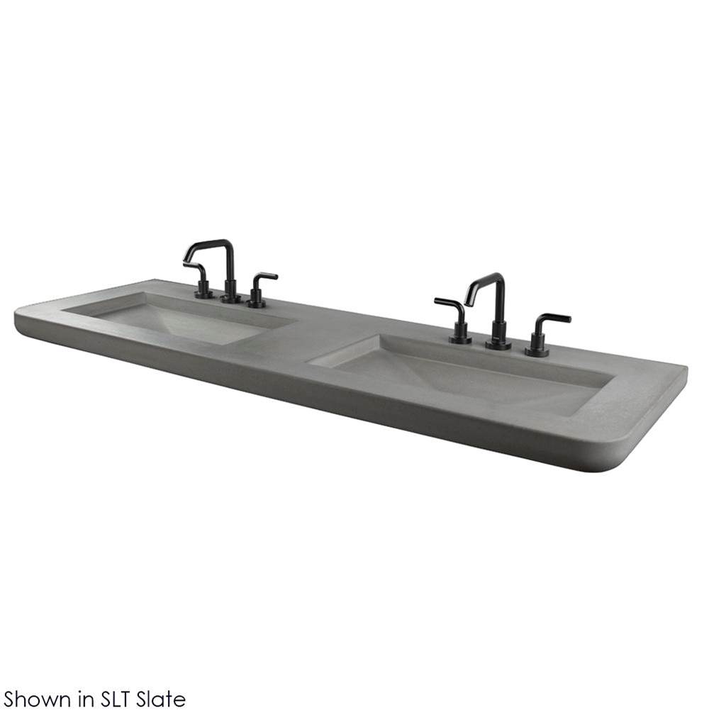 Fixtures, Etc.LacavaVanity top sink made of concrete, no overflow. W: 68'', D: 23'', H: 3''