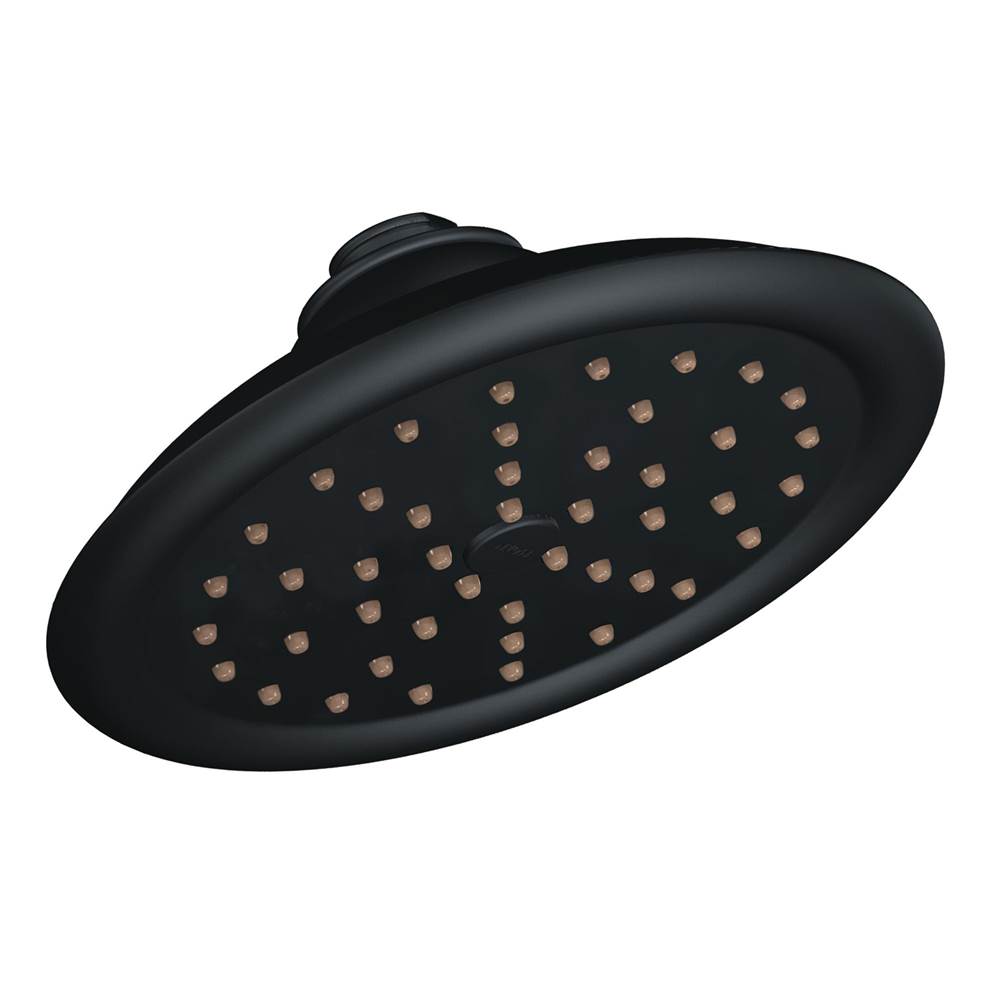 Fixtures, Etc.MoenExactTemp 7'' One-Function Rainshower Showerhead with Immersion Technology at 2.5 GPM Flow Rate, Wrought Iron