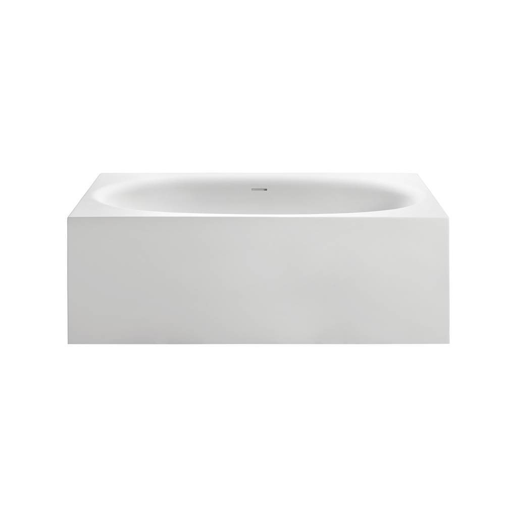 Fixtures, Etc.MTI BathsAkana Sculpturestone Freestanding Air Bath - Gloss White (65.5X38)