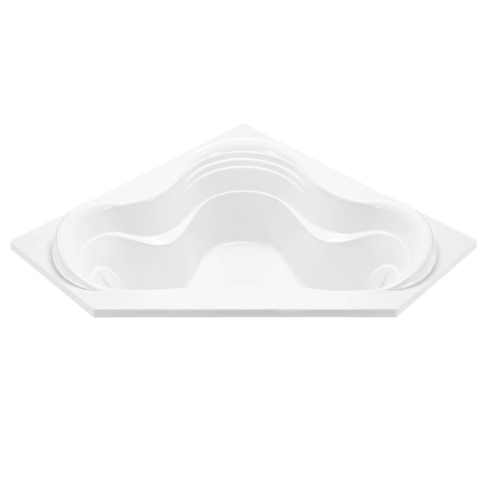 Fixtures, Etc.MTI BathsCayman 4 Acrylic Cxl Drop In Corner Air Bath Elite/Whirlpool- Biscuit (59.875X59.875)