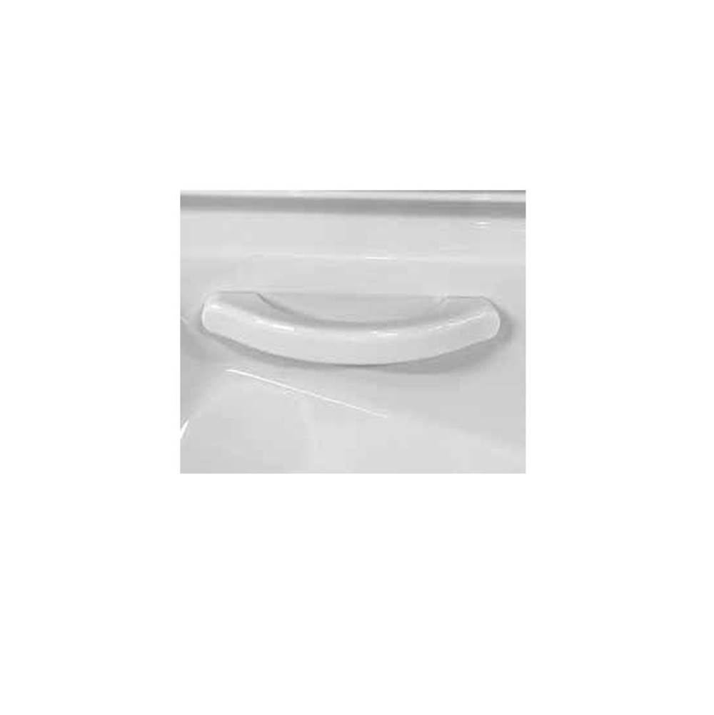 Fixtures, Etc.MTI BathsSet Of Two-Curved 9'' Biscuit Acrylic Grab Bars