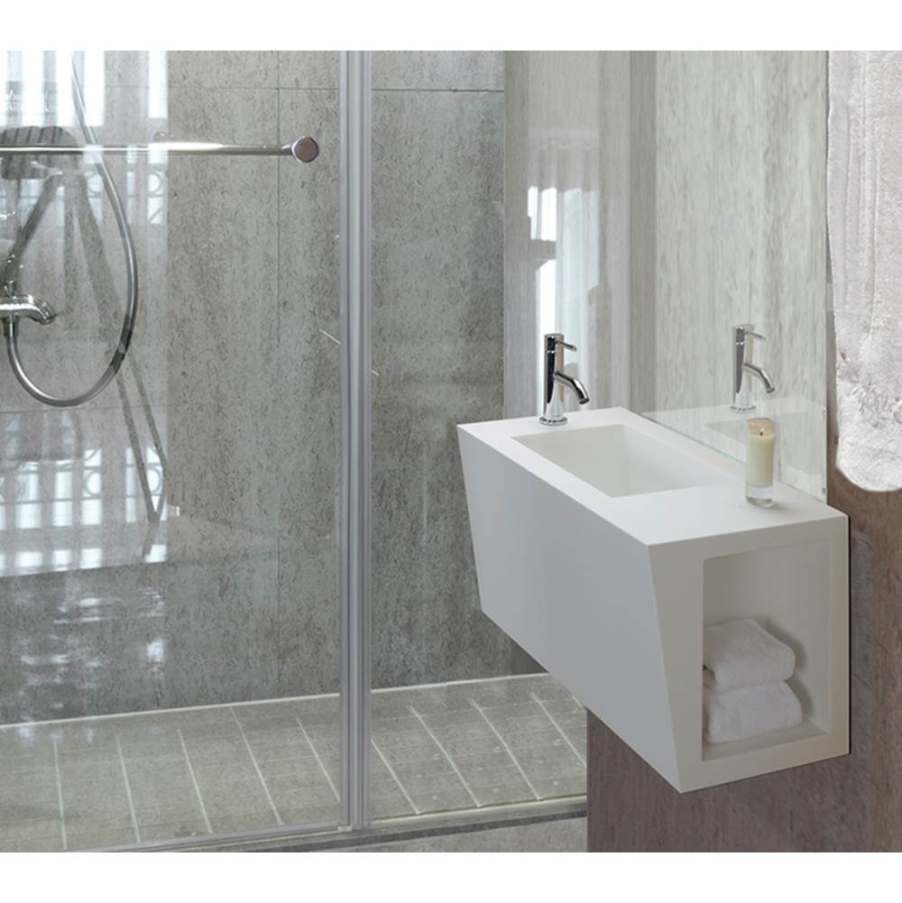 MTI Baths Wall Mount Bathroom Sinks item VSWM2412-BI-MT