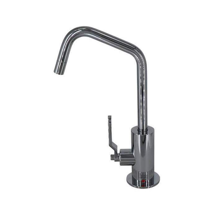 Fixtures, Etc.Mountain PlumbingHot Water Faucet with Contemporary Round Body & Industrial Lever Handle (120-degree Spout)