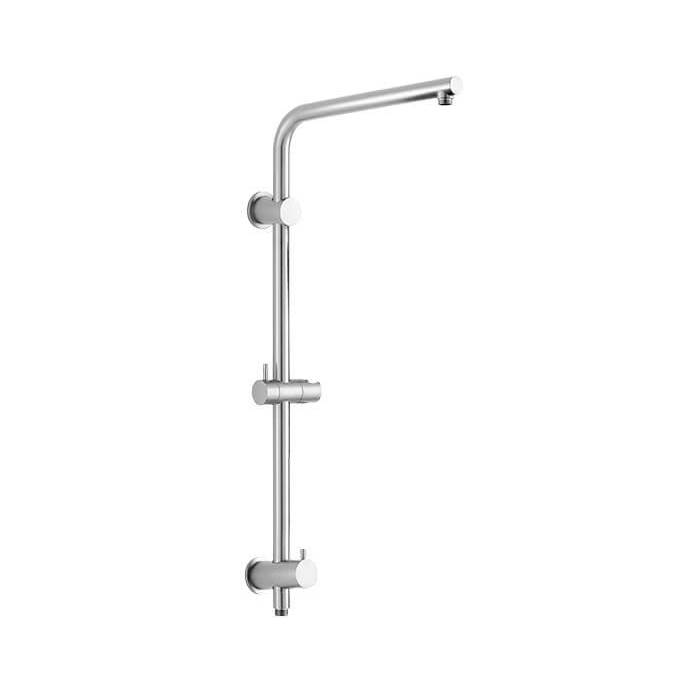 Fixtures, Etc.Mountain PlumbingRain Rail Plus – Wall Mounted Shower Rail with Bottom Outlet Integral Waterway and Diverter (Standard)