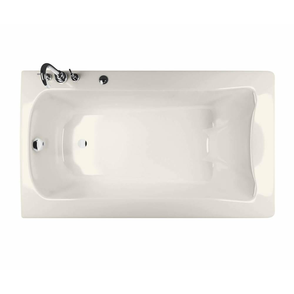 Fixtures, Etc.MaaxRelease 6032 Acrylic Drop-in Left-Hand Drain Hydromax Bathtub in Biscuit