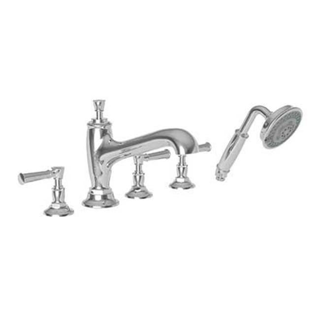 Newport Brass Deck Mount Roman Tub Faucets With Hand Showers item 3-2917/24S