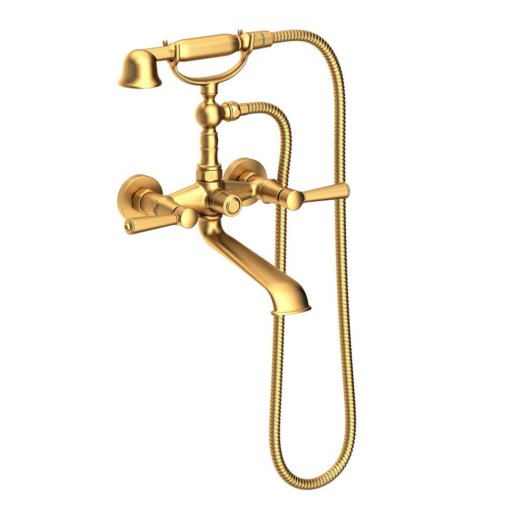 Newport Brass Deck Mount Roman Tub Faucets With Hand Showers item 1200-4283/10