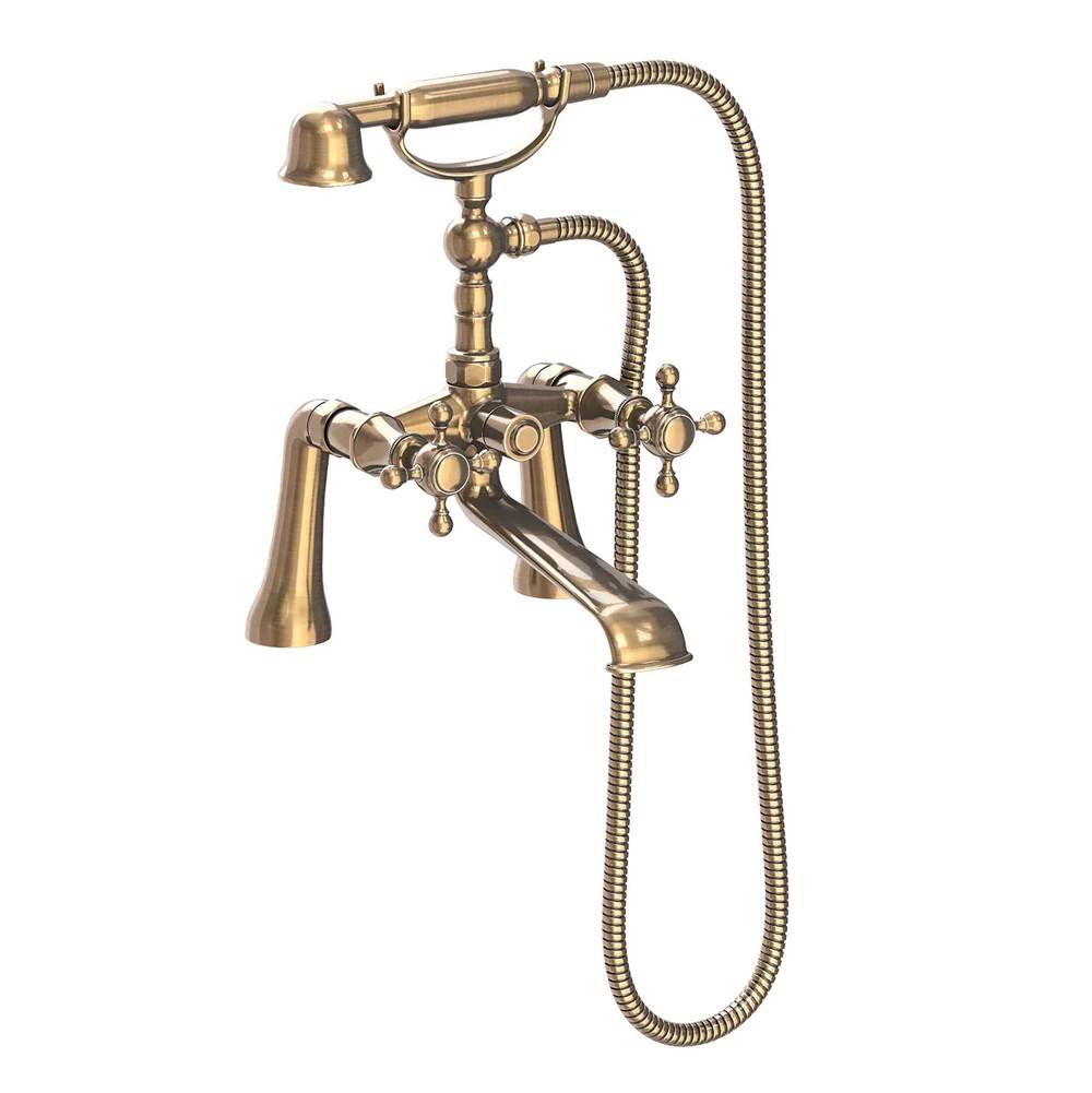 Newport Brass Deck Mount Roman Tub Faucets With Hand Showers item 1760-4272/06