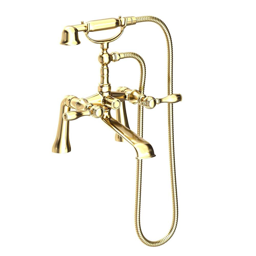 Newport Brass Deck Mount Roman Tub Faucets With Hand Showers item 1770-4273/01