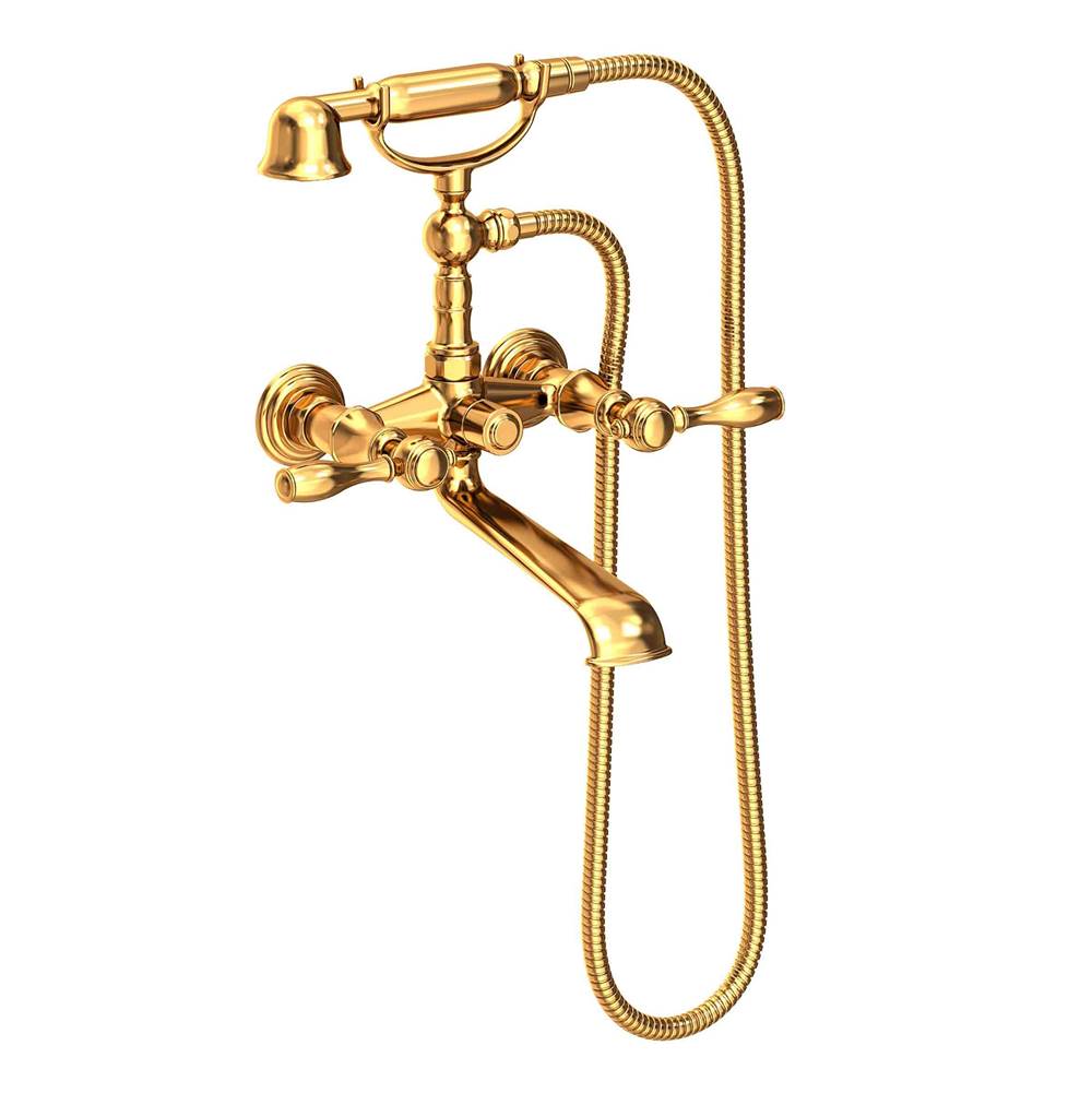 Newport Brass Deck Mount Roman Tub Faucets With Hand Showers item 1770-4283/034