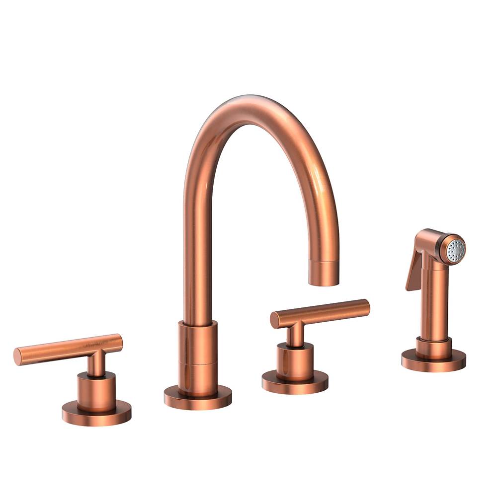 Newport Brass Deck Mount Kitchen Faucets item 9911L/08A