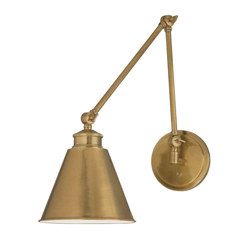Fixtures, Etc.NorwellAidan Moveable Sconce - Aged Brass