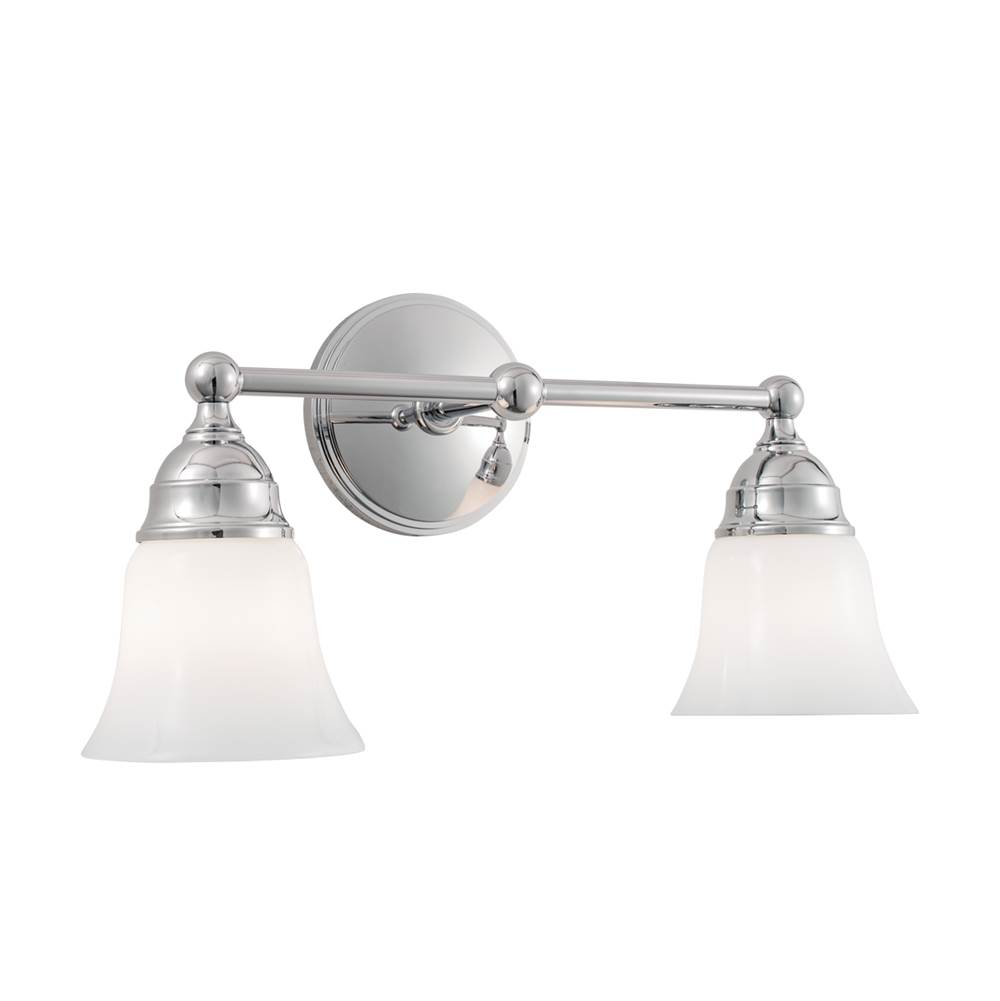 Norwell Two Light Vanity Bathroom Lights item 8582-CH-BSO