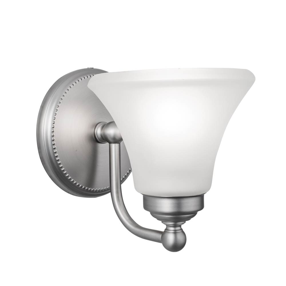 Norwell One Light Vanity Bathroom Lights item 9661-BN-FL