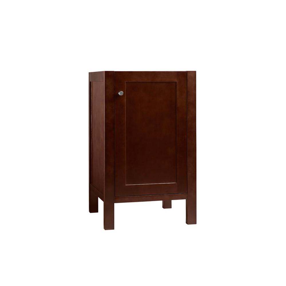 Fixtures, Etc.Ronbow18'' Cami Bathroom Vanity Base Cabinet with Wood Door in Dark Cherry