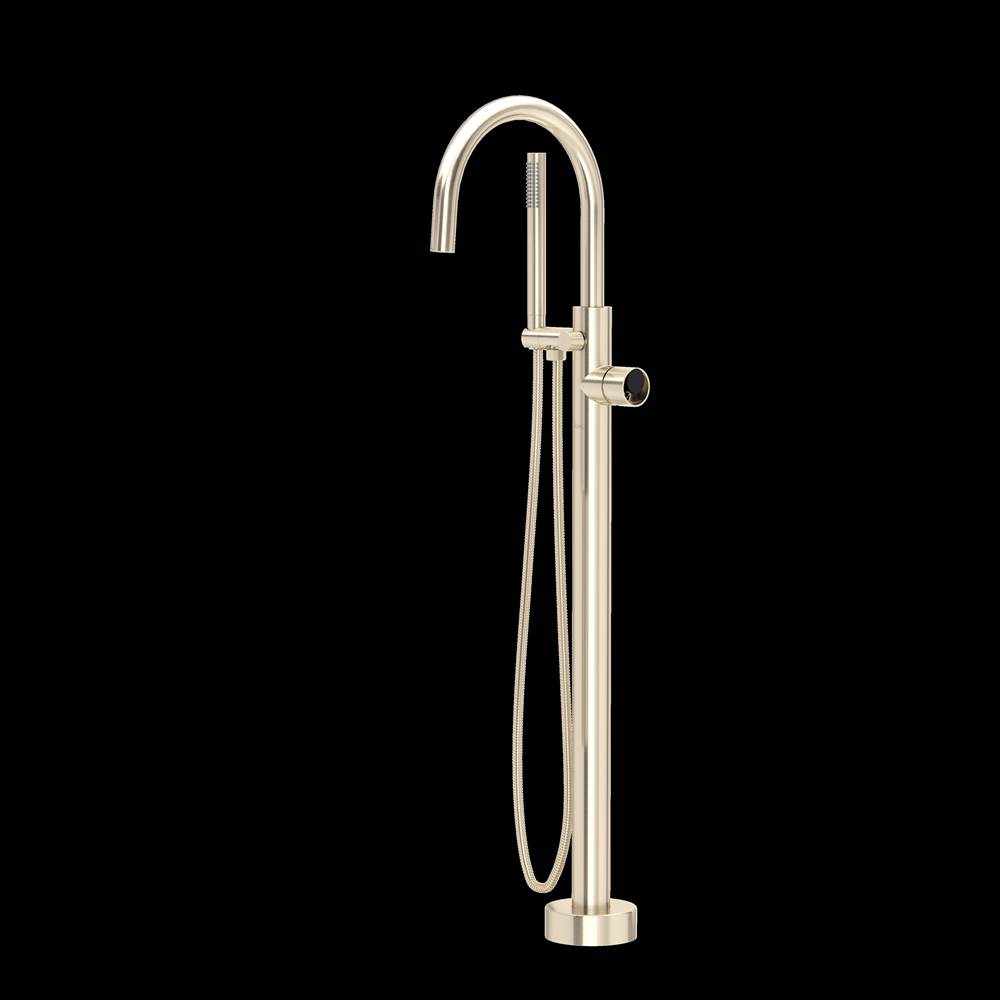 Fixtures, Etc.RohlEclissi™ Single Hole Floor Mount Tub Filler Trim With C-Spout
