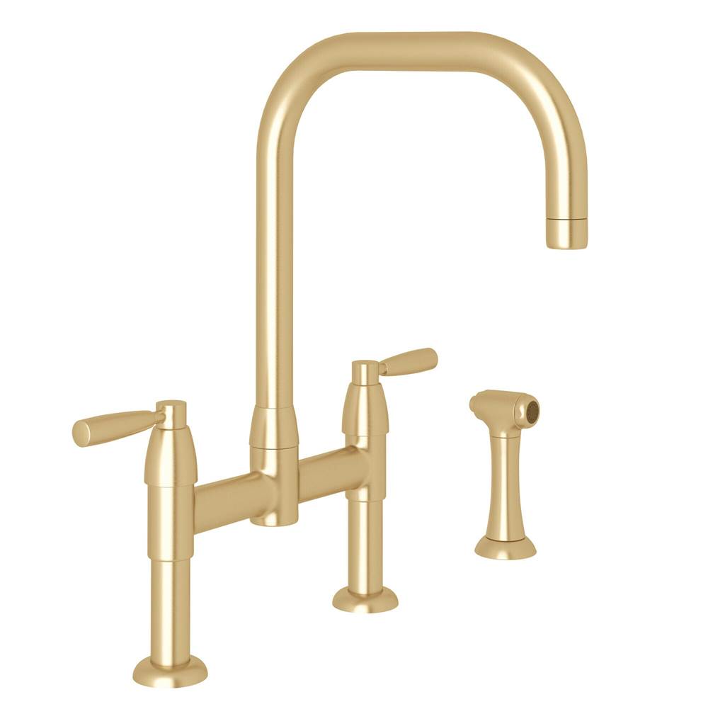 Fixtures, Etc.RohlHolborn™ Bridge Kitchen Faucet With U-Spout and Side Spray