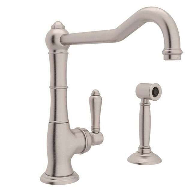 Fixtures, Etc.RohlAcqui® Extended Spout Kitchen Faucet With Side Spray