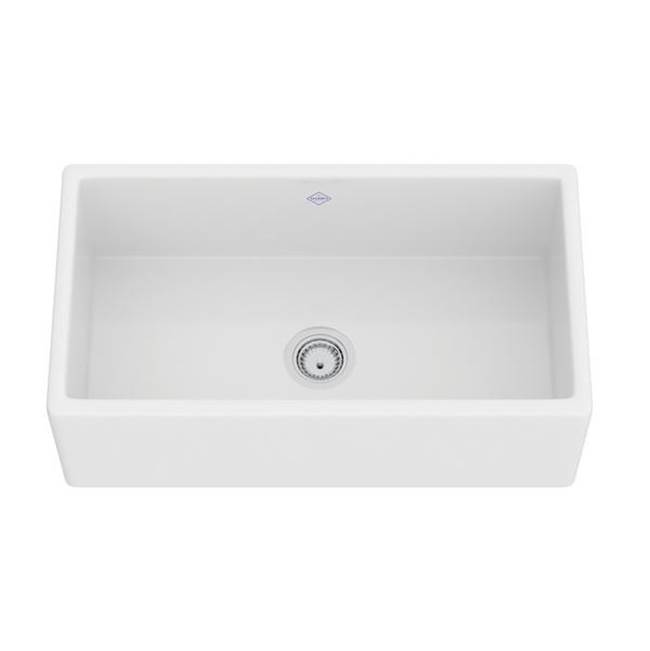 Fixtures, Etc.RohlShaker™ 33'' Single Bowl Farmhouse Apron Front Fireclay Kitchen Sink