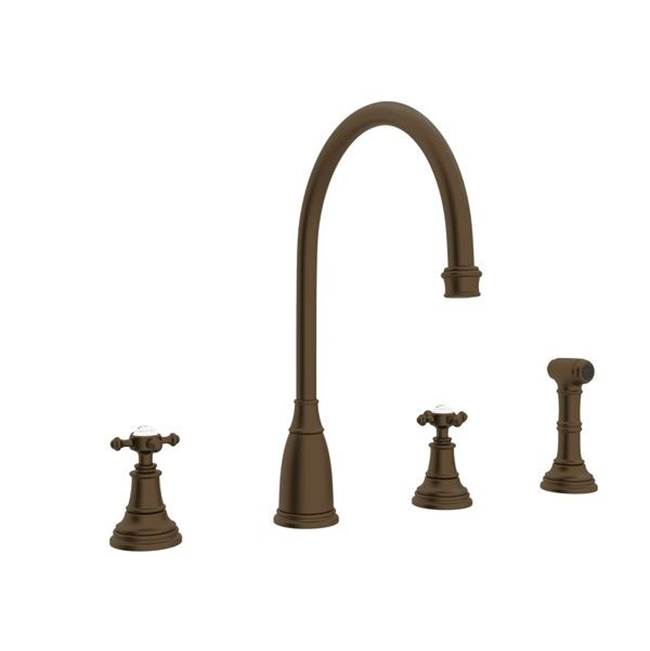 Rohl Deck Mount Kitchen Faucets item U.4735X-EB-2