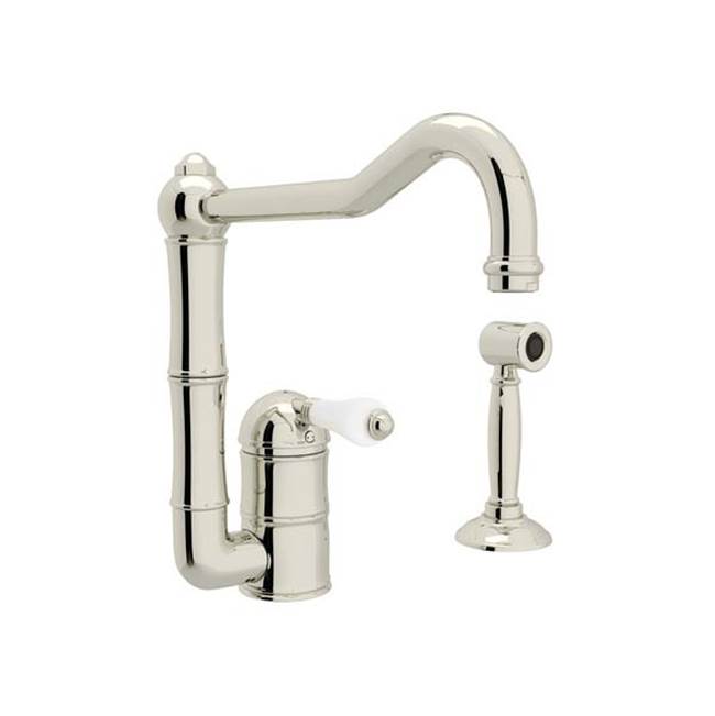 Rohl Deck Mount Kitchen Faucets item A3608LPWSPN-2