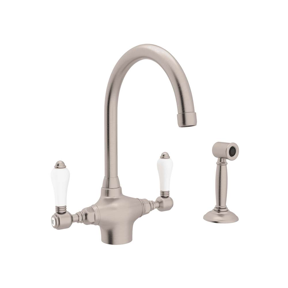 Rohl Deck Mount Kitchen Faucets item A1676LPWSSTN-2