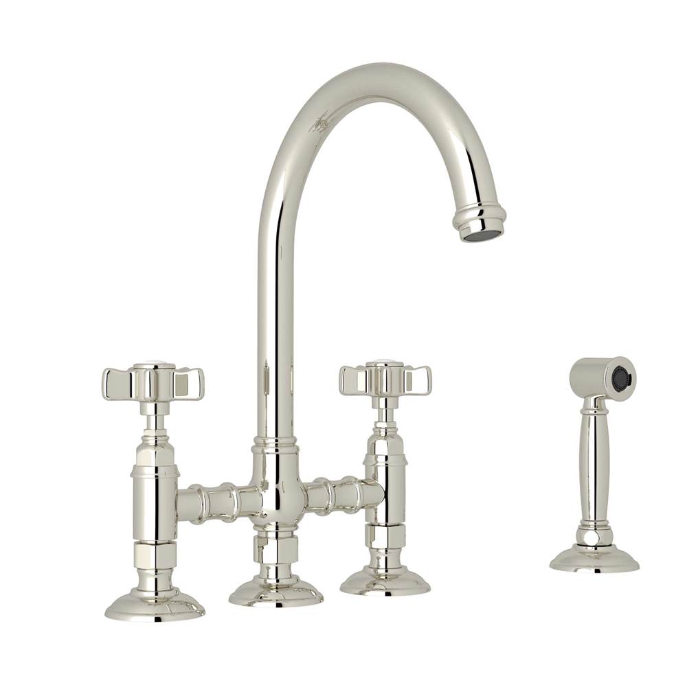 Rohl Bridge Kitchen Faucets item A1461XWSPN-2