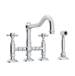 Rohl - A1458XMWSAPC-2 - Bridge Kitchen Faucets