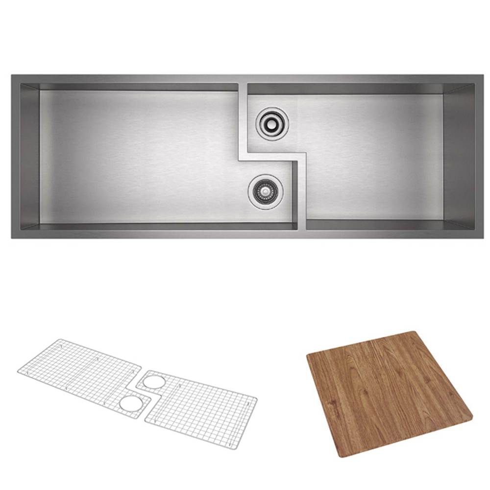 Fixtures, Etc.RohlCulinario™ 50'' Stainless Steel Chef/Workstation Sink With Accessories
