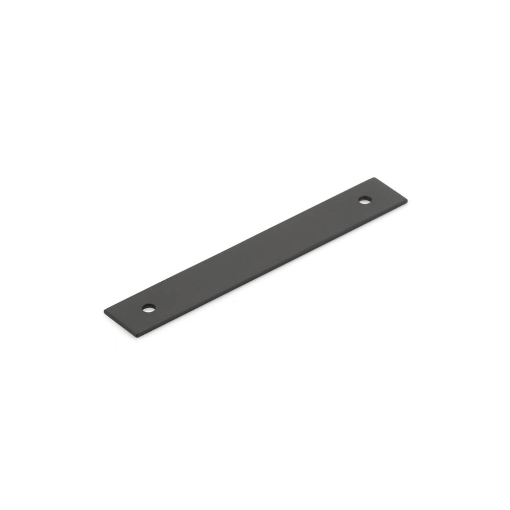 Fixtures, Etc.Schaub And CompanyPub House, Backplate for Pull, Matte Black, 4'' cc