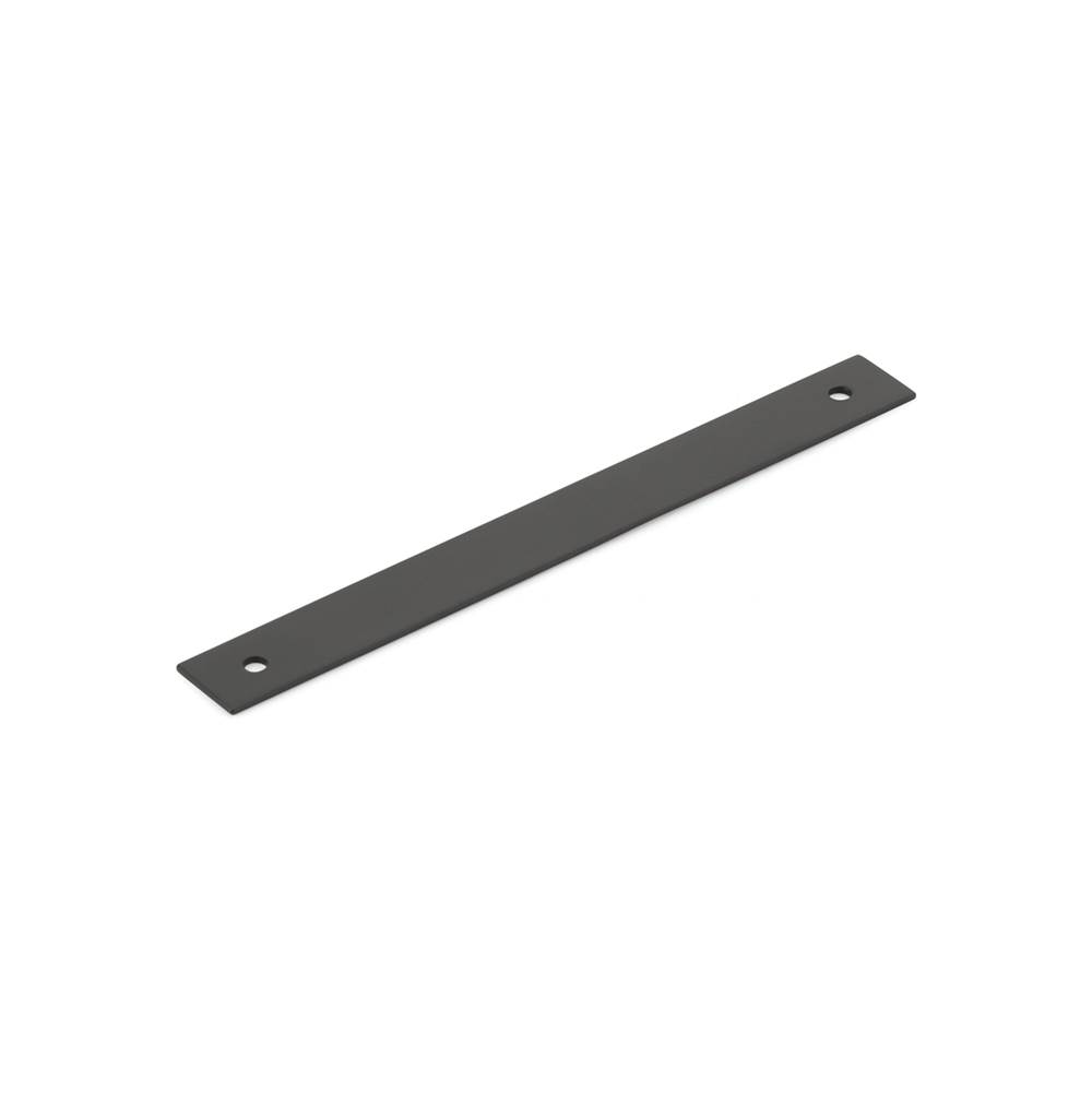 Fixtures, Etc.Schaub And CompanyPub House, Backplate for Pull, Matte Black, 6'' cc