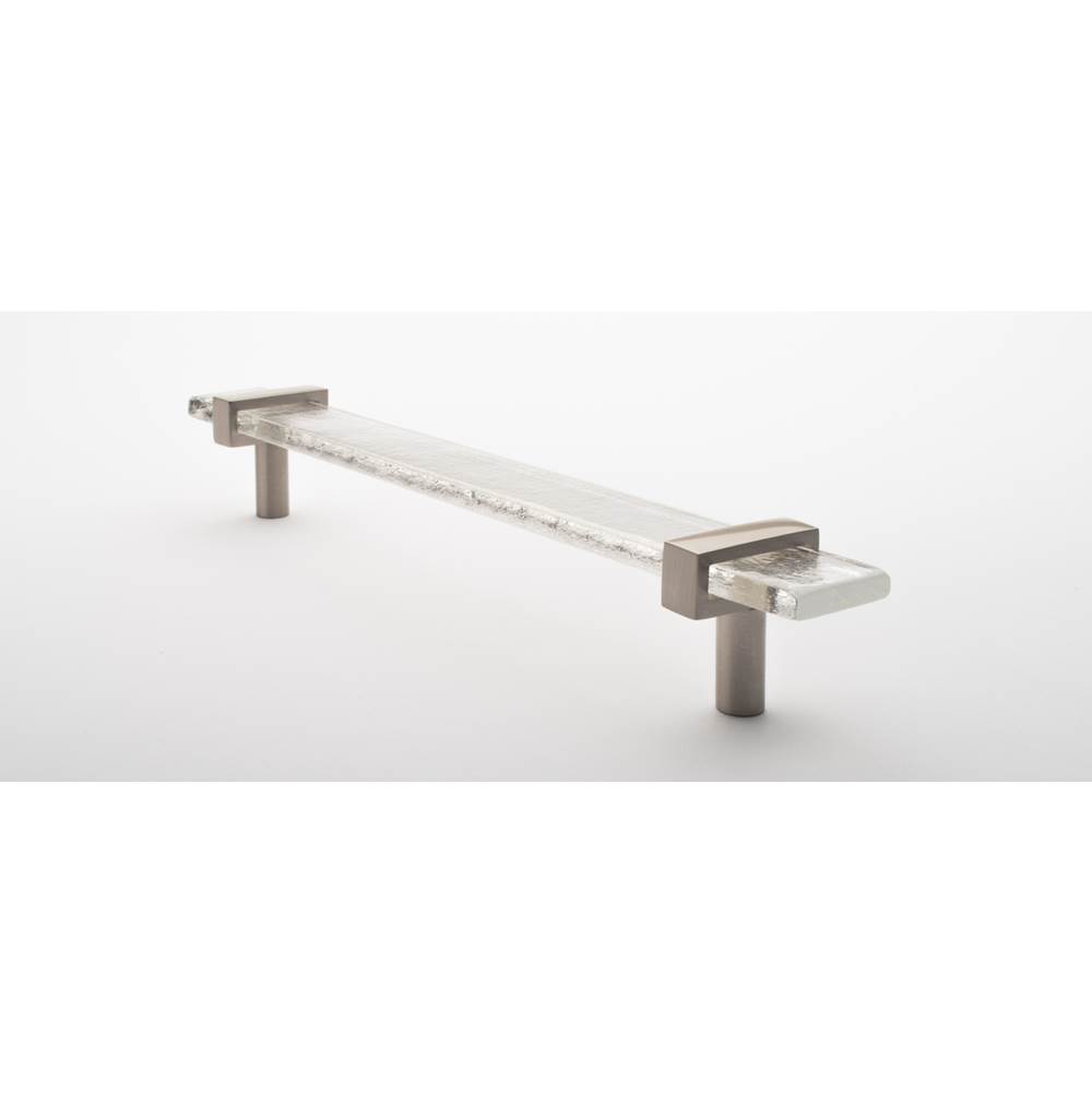 Fixtures, Etc.Sietto9'' Adjustable Clear Pull With Satin Nickel Base