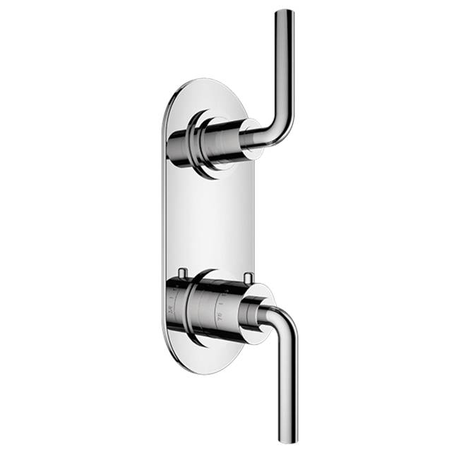 Santec Thermostatic Valve Trims With Integrated Diverter Shower Faucet Trims item 7196CI75-TM