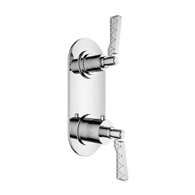 Fixtures, Etc.SantecTRIM (Non-Shared Function) - 1/2'' Thermostatic Trim with Volume Control and 2-Way Diverter