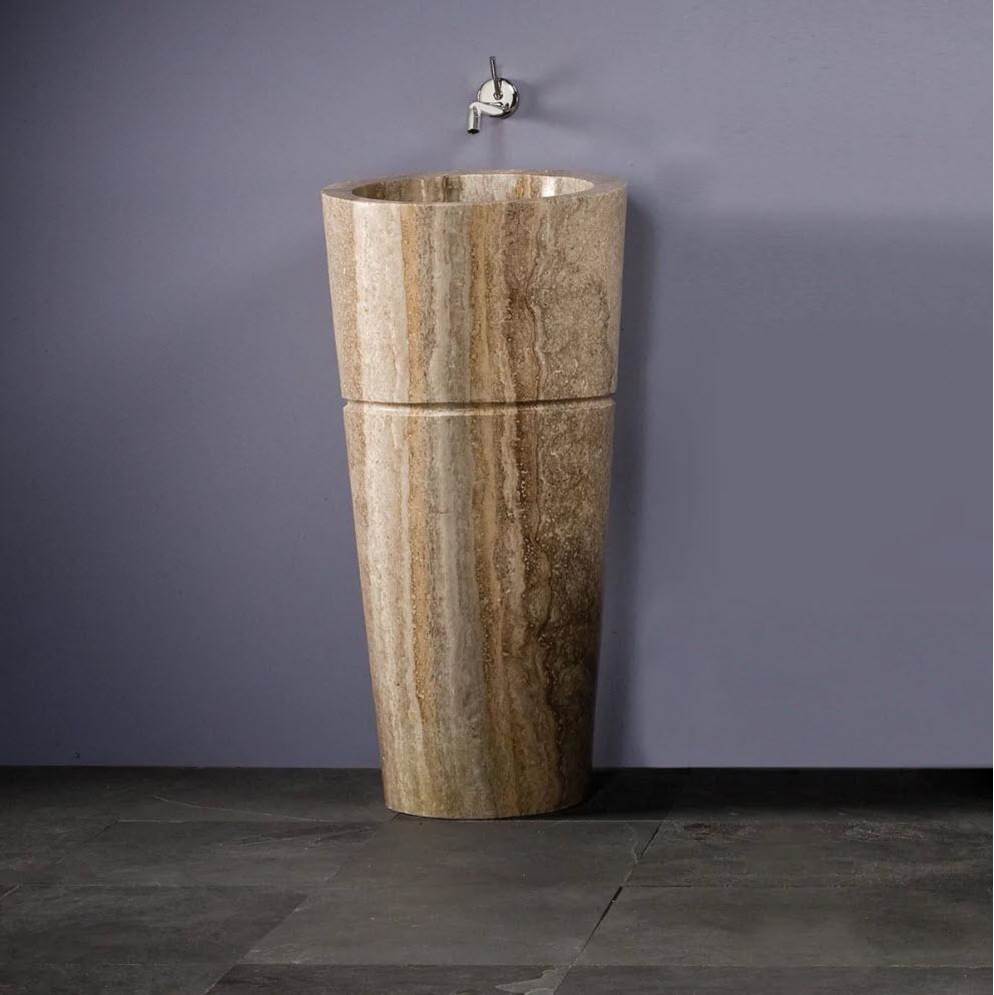Stone Forest Complete Pedestal Bathroom Sinks item C62 ST