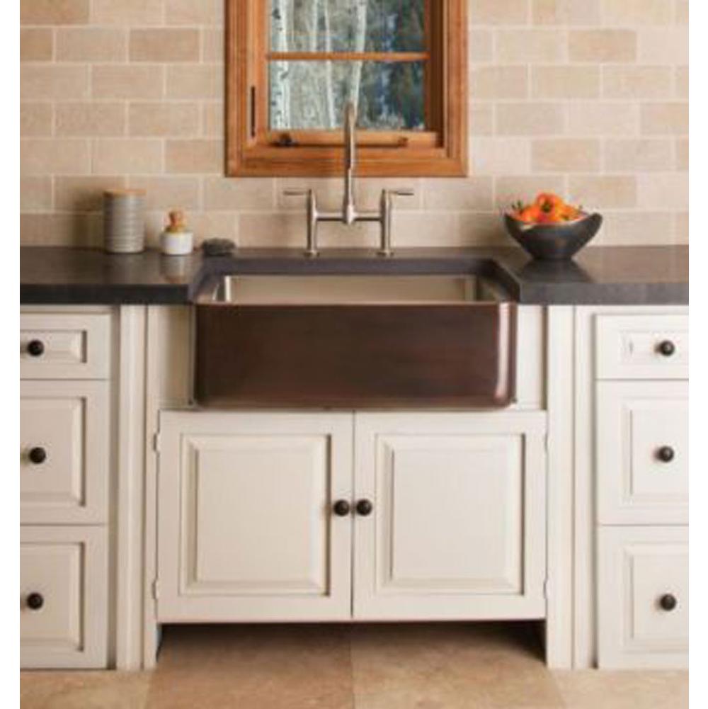 Fixtures, Etc.Stone ForestCopper/Stainless Farmhouse Sink