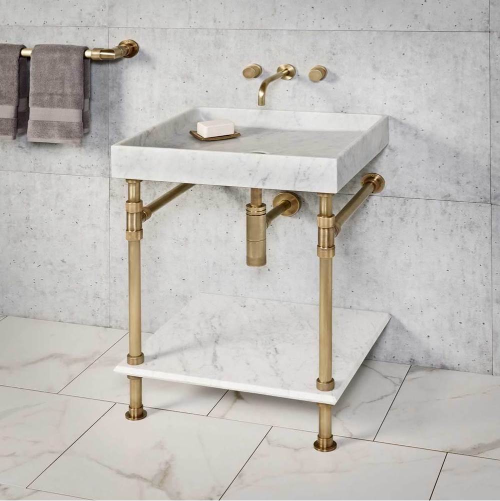 Stone Forest Console Bathroom Sinks Only Lavatory Consoles item Td-Thn-24 Agl