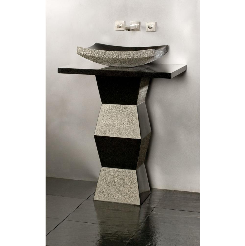 Stone Forest Complete Pedestal Bathroom Sinks item CS11