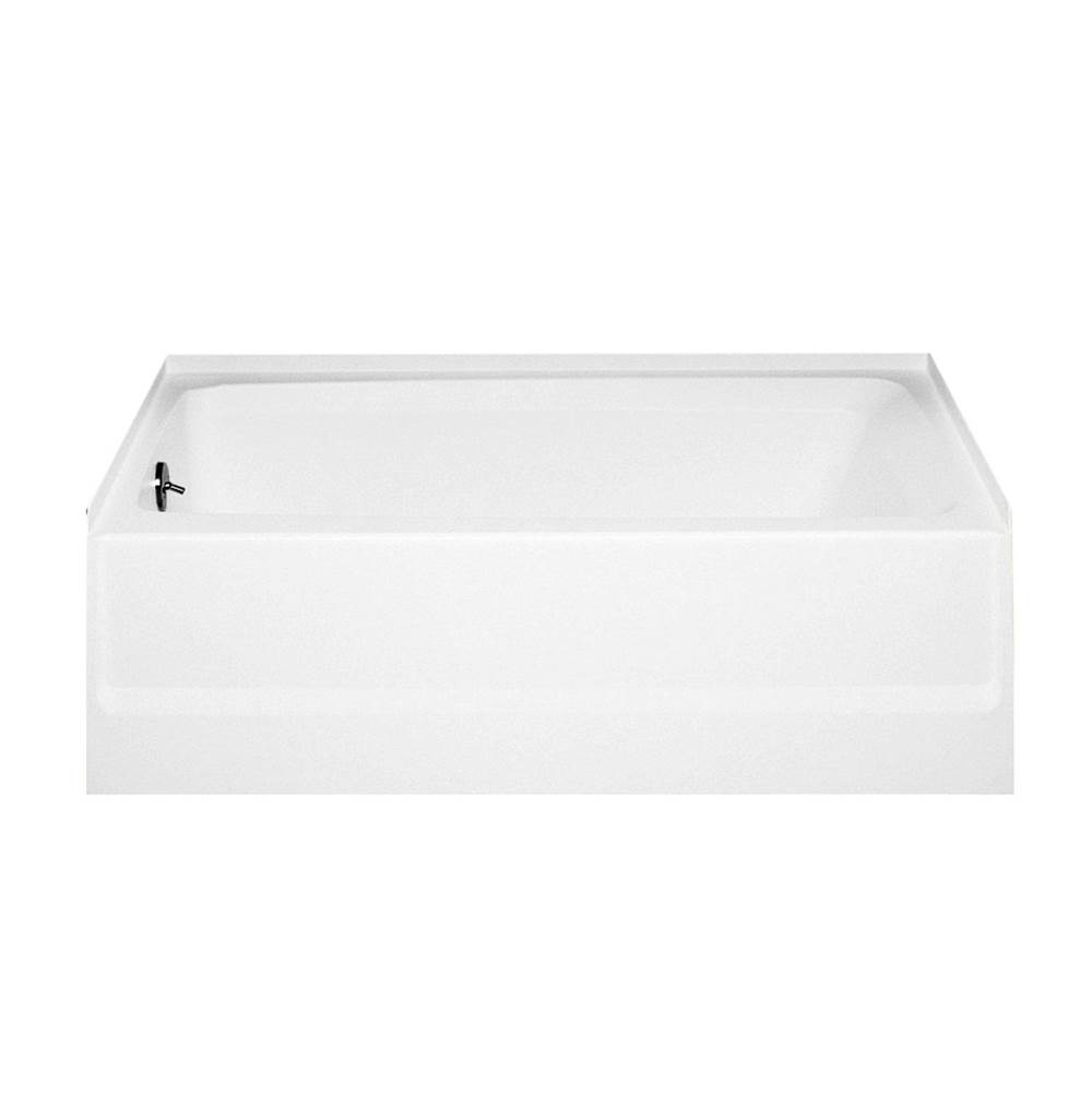 Fixtures, Etc.SwanBT-3060L/R 30 x 60 Veritek Alcove Bathtub with Right Hand Drain in White