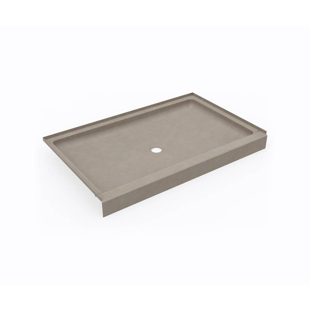 Fixtures, Etc.SwanSS-3454 34 x 54 Swanstone® Alcove Shower Pan with Center Drain Limestone