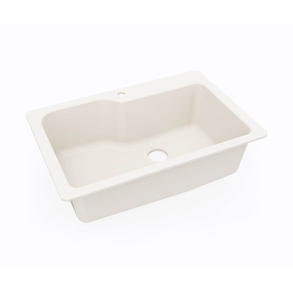 Swan Dual Mount Kitchen Sinks item KS03322SB.018