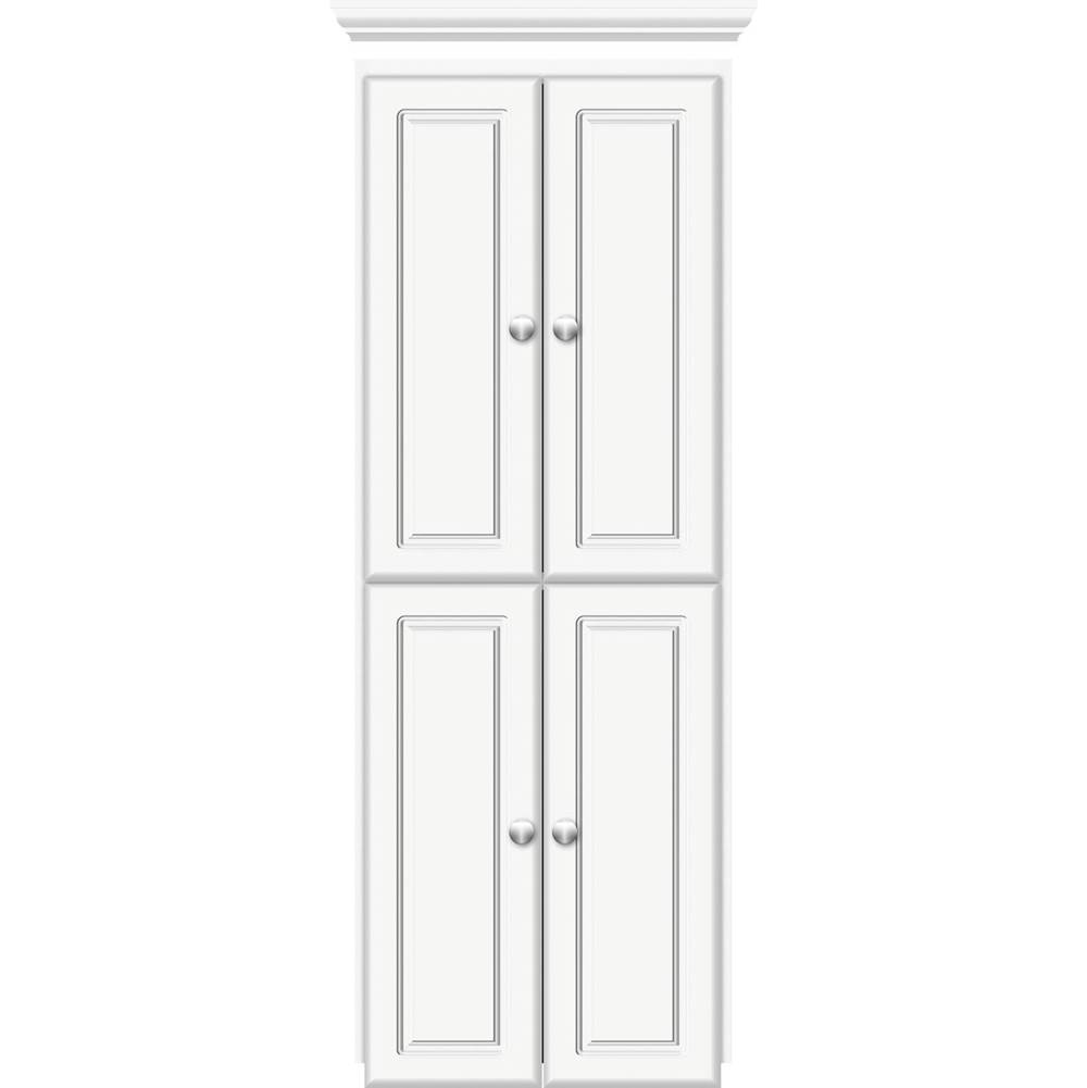 Fixtures, Etc.Strasser Woodenworks18 X 18 X 48 Montlake Linen Upper Ultra Sat White