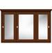 Strasser Woodenwork - 56.687 - Tri View Medicine Cabinets