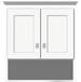 Strasser Woodenwork - 73.039 - Bathroom Wall Cabinets