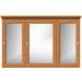 Strasser Woodenwork - 70.449 - Tri View Medicine Cabinets