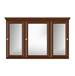 Strasser Woodenwork - 71-784 - Tri View Medicine Cabinets